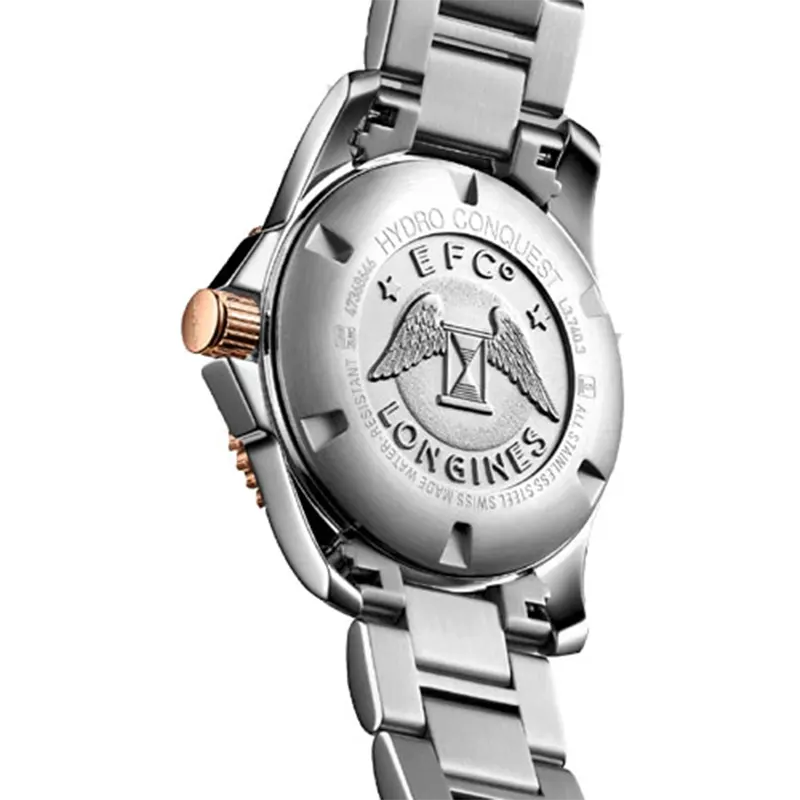 Longines HydroConquest Two-tone Quartz Men's Watch- L3.740.3.98.7